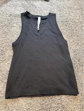 Lululemon Black Athletic Tank Top Size 2